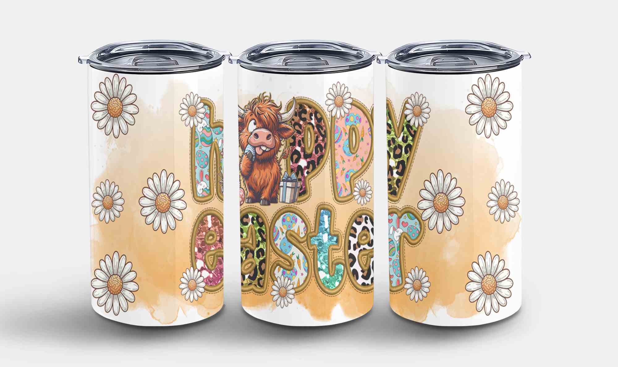 Highland Cow Easter-10400